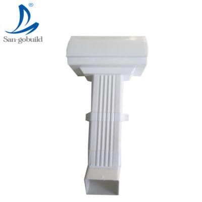 China Manufacturer for White Color PVC Rain Gutter and Down Spout for Gazebo