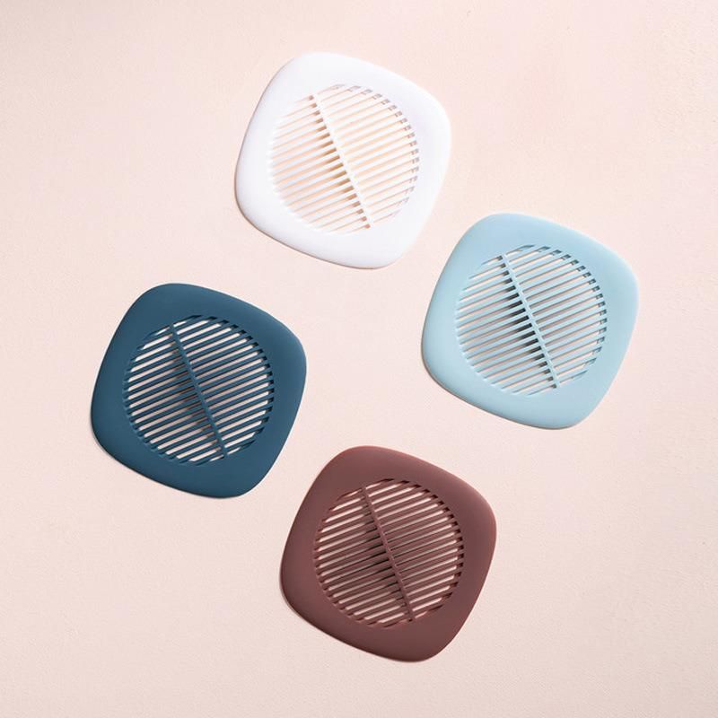Silicone Drain Cover Suction, Sink Drain Hair Stopper, Water Trap Cover for Bathroom Bathtub and Kitchen Sink Wbb11941