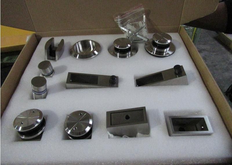 Stainless Steel Material Frameless Glass Shower Bathroom Door Hardware