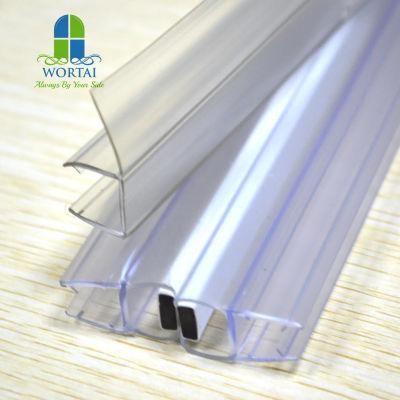 PVC Rubber Plastic Bath Shower Screen Seal Strip for Glass Door