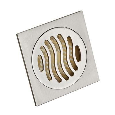 Hot Sale Brushed Tile Insert Floor Drain with Anti-Odor