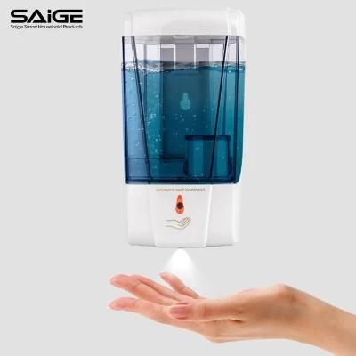 Saige 1000ml Automatic Wall Mounting Auto Alcohol Liquid Spray Soap Dispenser