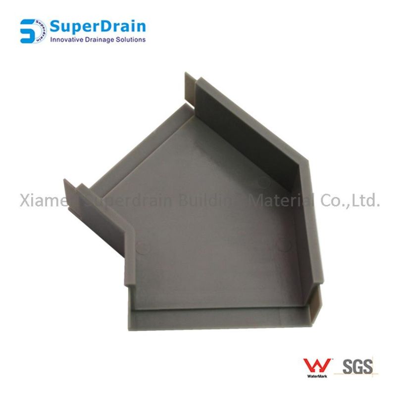 China Stainless Steel Rectangle Ceramic Tile Linear Drain