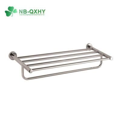 Aluminum Hooks Durable Toilet Rack Bathroom Hanger Towel Bar Accessories Rack