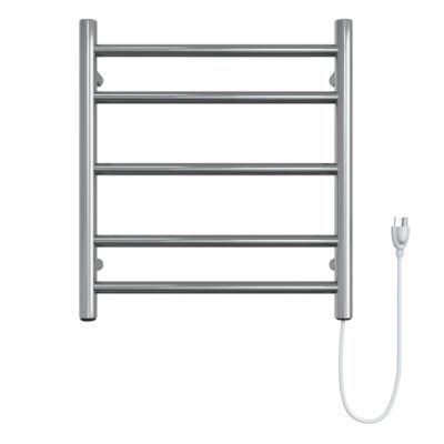 Heated Towel Rack Stainless Steel 5-10 Bars Towel Rail H-Shaped Electric Clothes Warmer