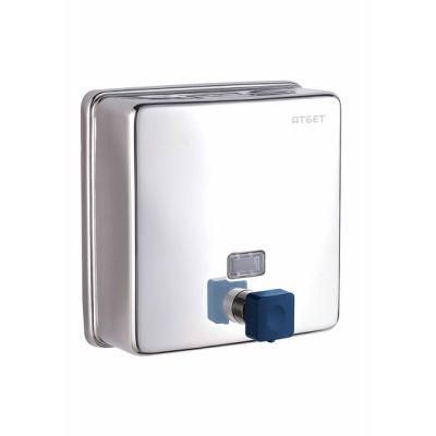 Durable Stainless Steel Wall-Mounted 1500ml Soap Dispenser (Manual) for Commercial and Hotel Bathroom Accessories