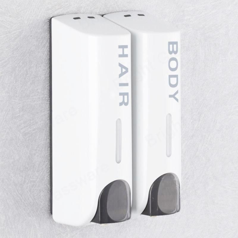 Plastic Manual Hand Liquid Acohol Sterilizer Soap Dispenser for Hotel Hospital