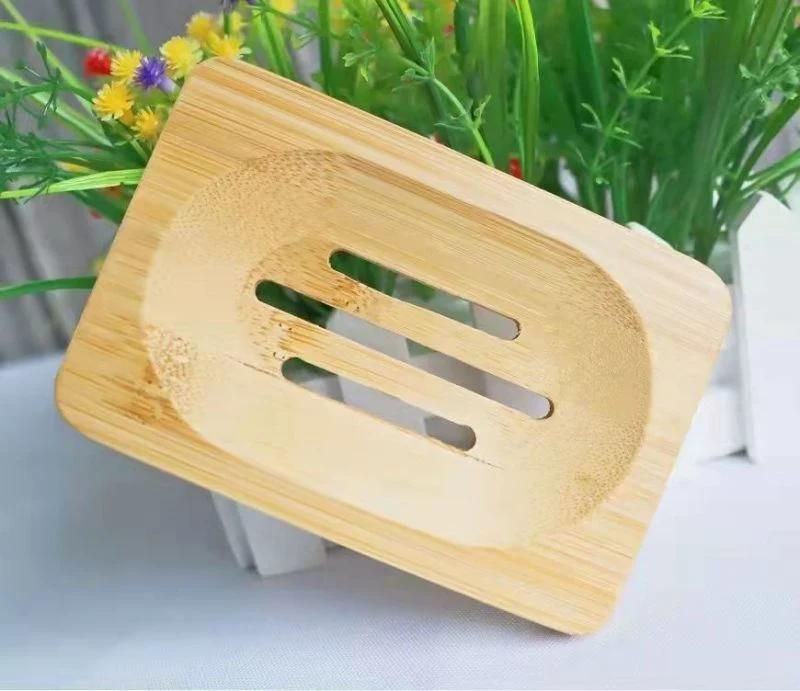 Bamboo Soap Dish Box, Environmentally Friendly and Easy to Carry