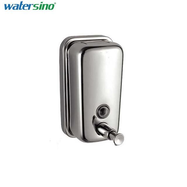 Bathroom Accessory Stainless Steel Brushed Lotion Liquid Pump Soap Dispenser