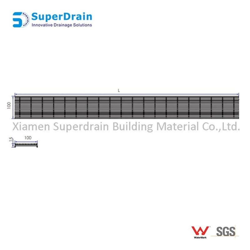 Popular Factory Price Stainless Steel Slimline Heel Guard Grate Cover