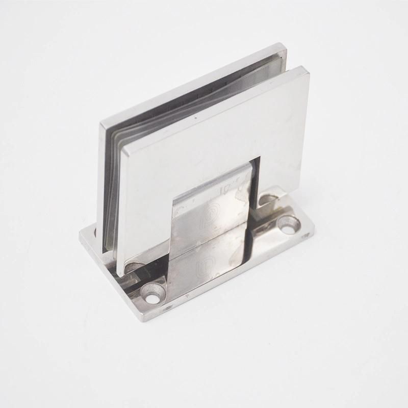 Bathroom SUS304 Stainless Steel Glass Door Hinge