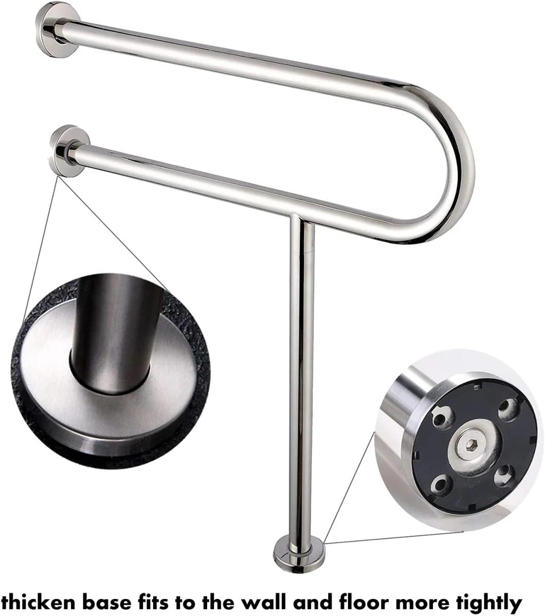 Commode Accessories Safety Hand Railing Guard Frame Shower Assist Aid Handrails