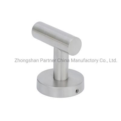 Stainless Steel Round Based Towel Hook Metal Robe Hooks