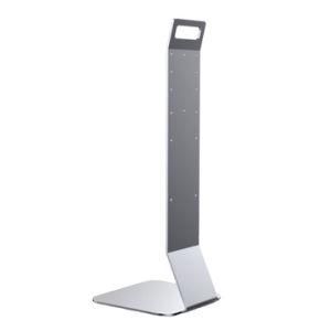 Stainless Steel Metal Paint Floor Stand Vertical Disinfection Soap Dispenser Bracket