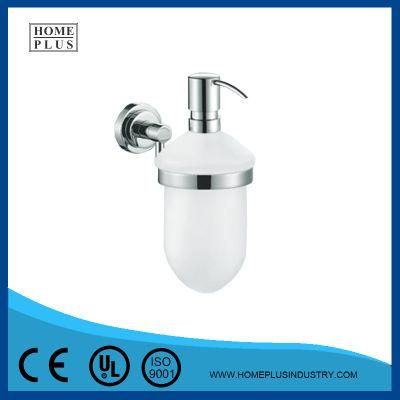 Chrome Finished Liquid Soap Dispenser Holder