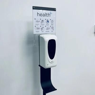 Automatic Hand Sanitizer Spray Soap Dispenser Touchless Spray Gel Dispenser Steel Table Floor Standing Wall Mounted