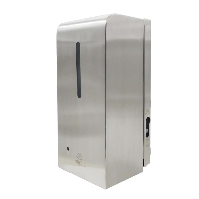 New Royal Gold Electric Metal Stainless Steel Wall Mounted Had Liquid Sanitizer Soap Dispenser
