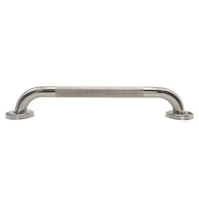 Bathroom Stainless Steel Knurled Mirror Polished Handrail