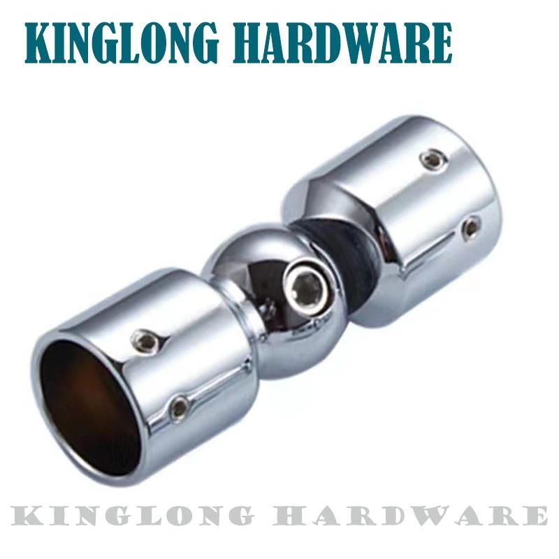 High Quality Bathroom Fitting Shower Room Sliding Door Round Tube Tie Rod Connectors