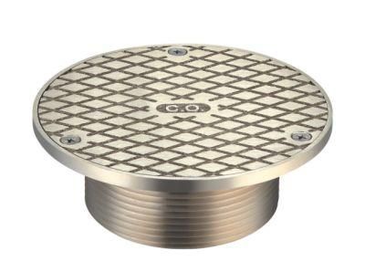 Nickel Bronze Round Floor Drainer for Cleaner