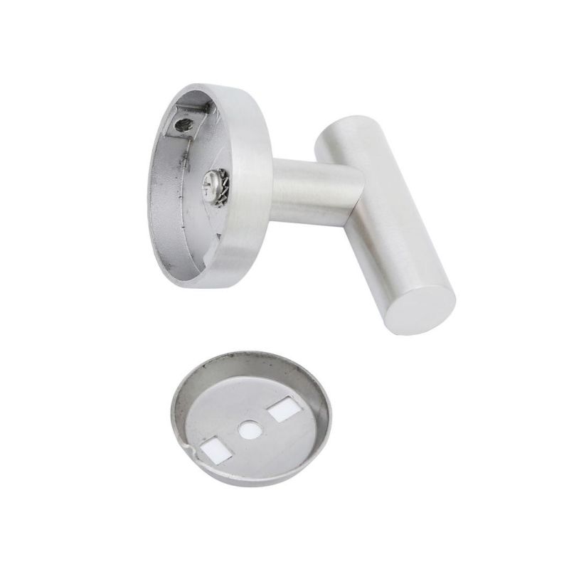 Stainless Steel 304 Big Round Base Single Robe Hook (06-1206)