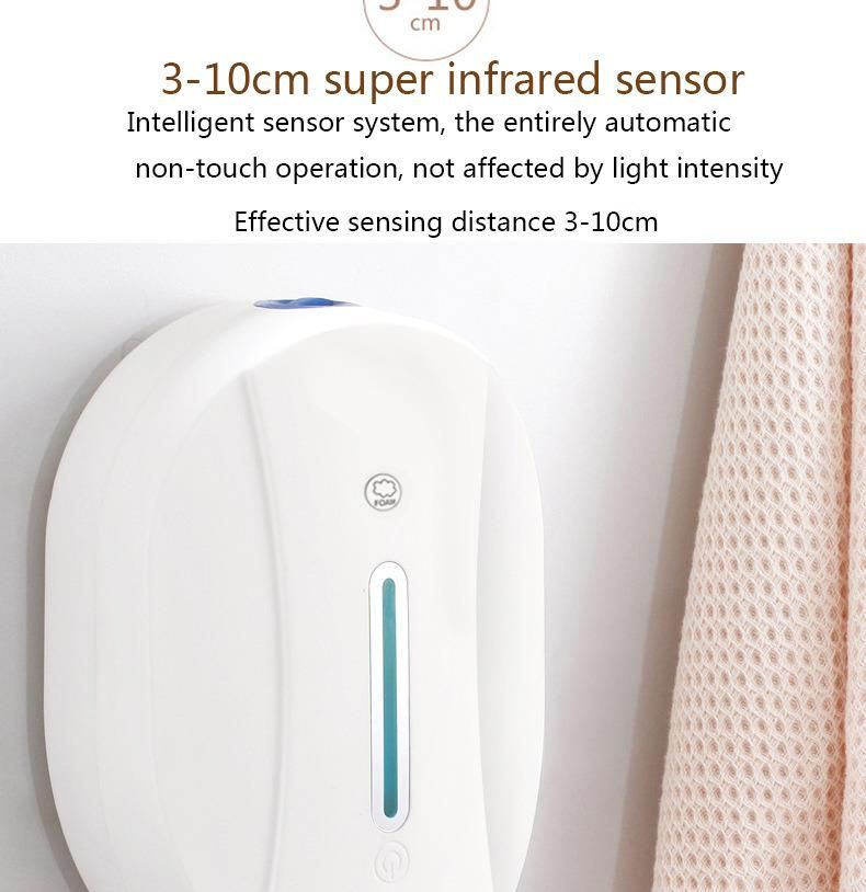 3000ml Soap Dispenser Sensor Dispenser with High Temperature Automatic Alarm