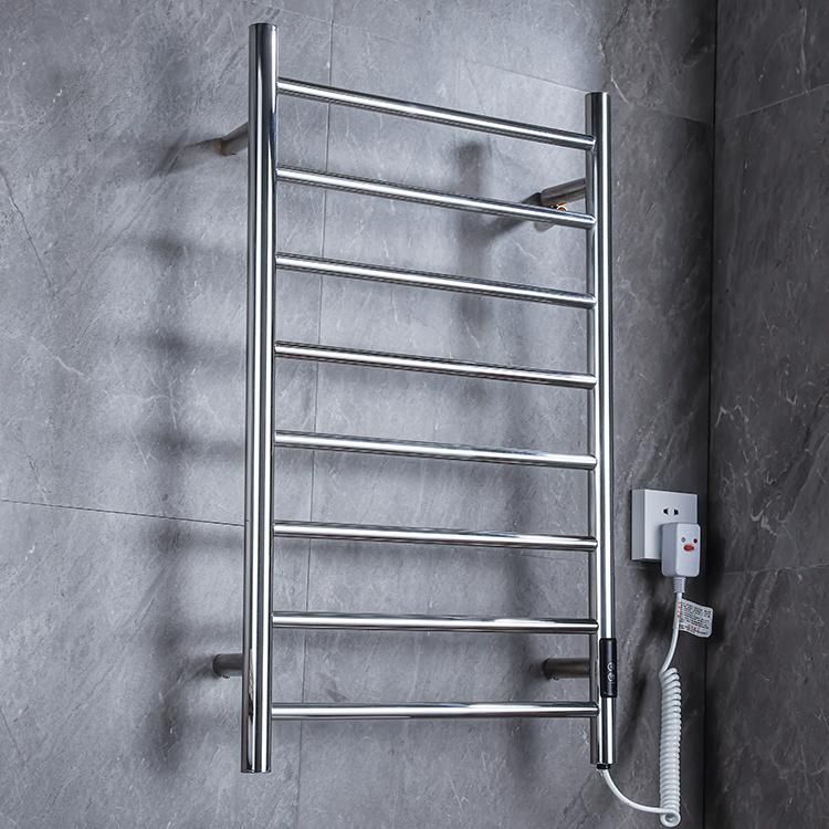 Kaiiy Bathroom Design Stainless Steel Towel Dryer Rack Electric Heater Towel Rack