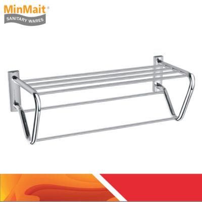 Stainless Steel Double Towel Rack R Style Mx-Tr03-103