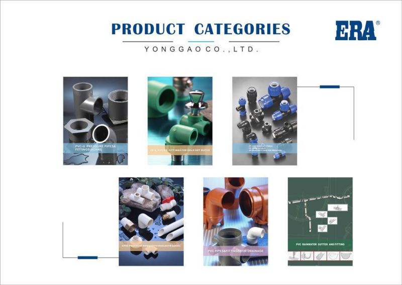 Era High Quality Y Reducing Tee PVC Dwv Pipes Fittings