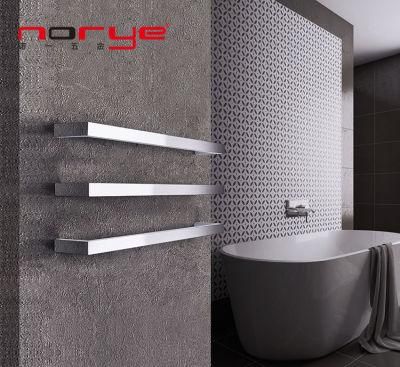 Professional Wall Mounted Electric Heating Single Bar Heated Towel Rack Towel Rack Warmer