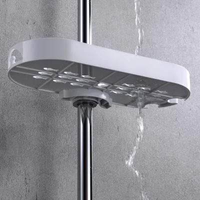 Easy Installation Bathroom Shower Rack Tool-Free Soap Dish Rack