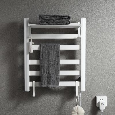 Kaiiy Modern Towel Radiator Heated Towel Warmer Racks with Shelf for Bathroom