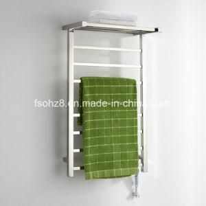 Stainless Steel Towel Ladder Bathroom Radiator in Square Design