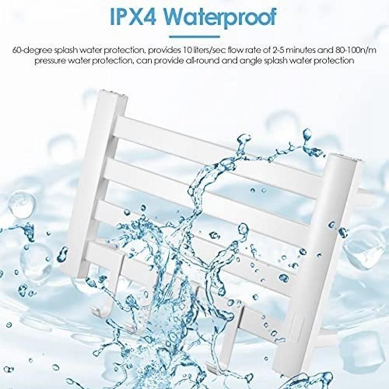 Water Proof Ipx4 Towel Warmer Rails Dry Heating Racks RoHS CE Approved