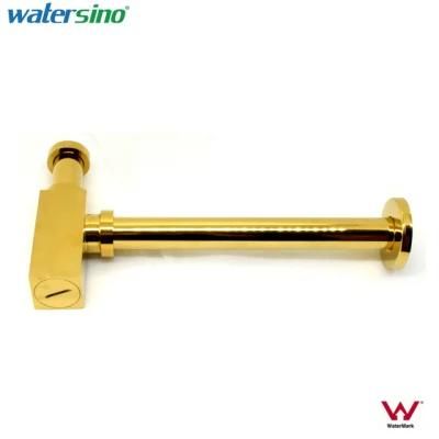 Watermark Brass Gold Plated Bathroom Accessories Basin Bottle Trap