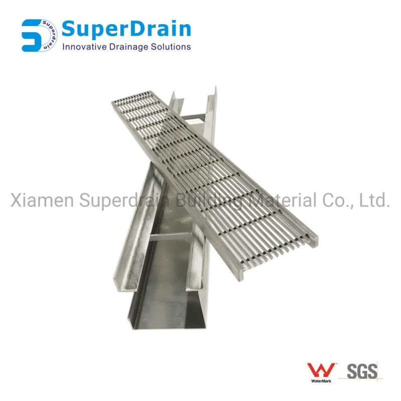 Sdrain Thresholds Invisible Drain for Balcony Against The Sliding Door