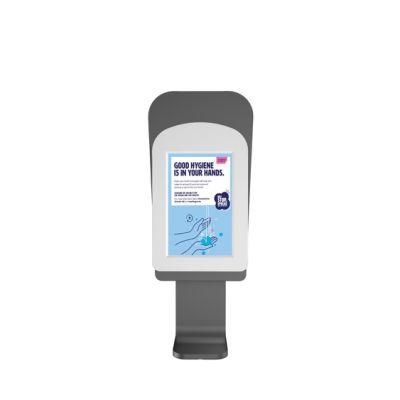 10.1 Inch LCD Advertising Digital Signage with Touchless Hand Sanitizer Dispenser