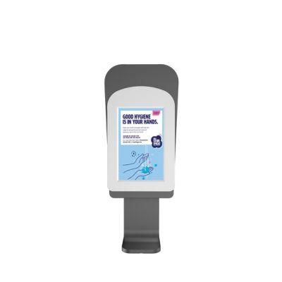 10.1 Inch LCD Advertising Digital Signage with Touchless Hand Sanitizer Dispenser