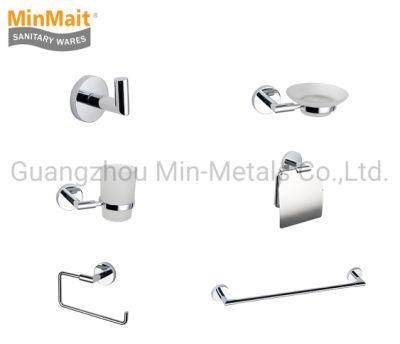 Zinc Economic Bathroom Acceossories Set Hook/Holder/Bar Sanitary Wares D-4700