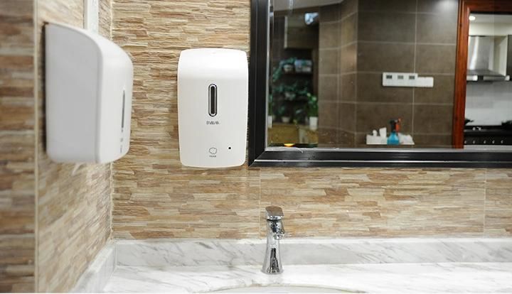 Hospital Floor Stand Electric Automatic Alcohol Foam Hand Sanitizer Dispenser