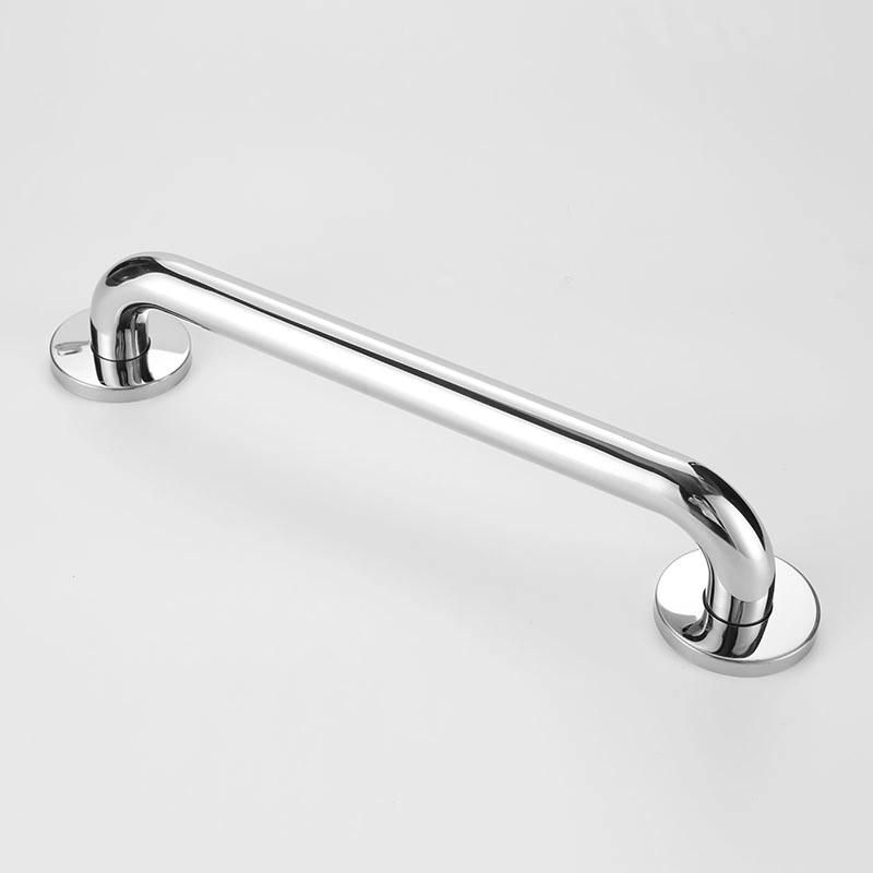 Mirror Polished Knurling 304 Stainless Steel Grab Bar