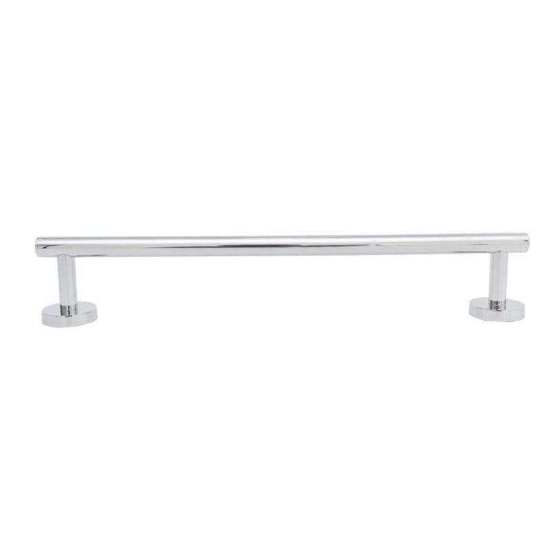 Diamond Shaped Base Two Cross Rail Towel Rail (06-1109)