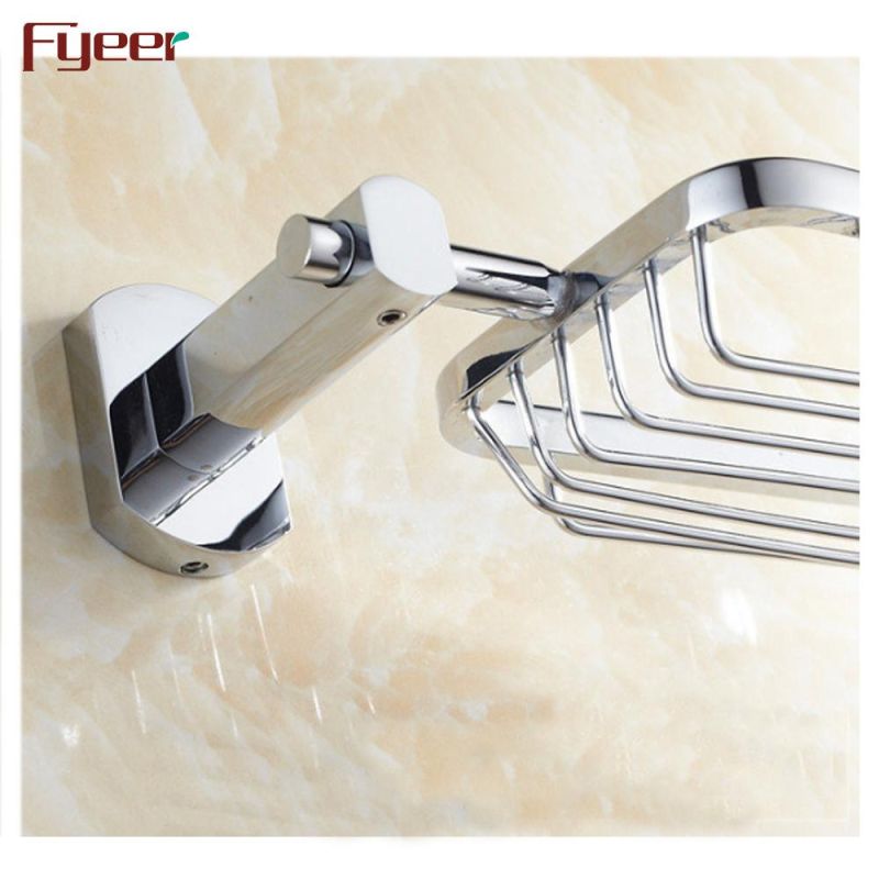 Fyeer Hot Sale Brass Bathroom Single Soap Dish