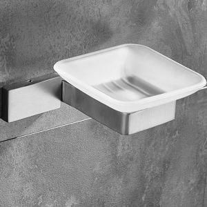 New Design 304 Stainless Steel Soap Dish Holder Bathroom Accessory