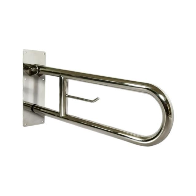 304 Stainless Steel U Type Grab Bar Toilet Support Handrail