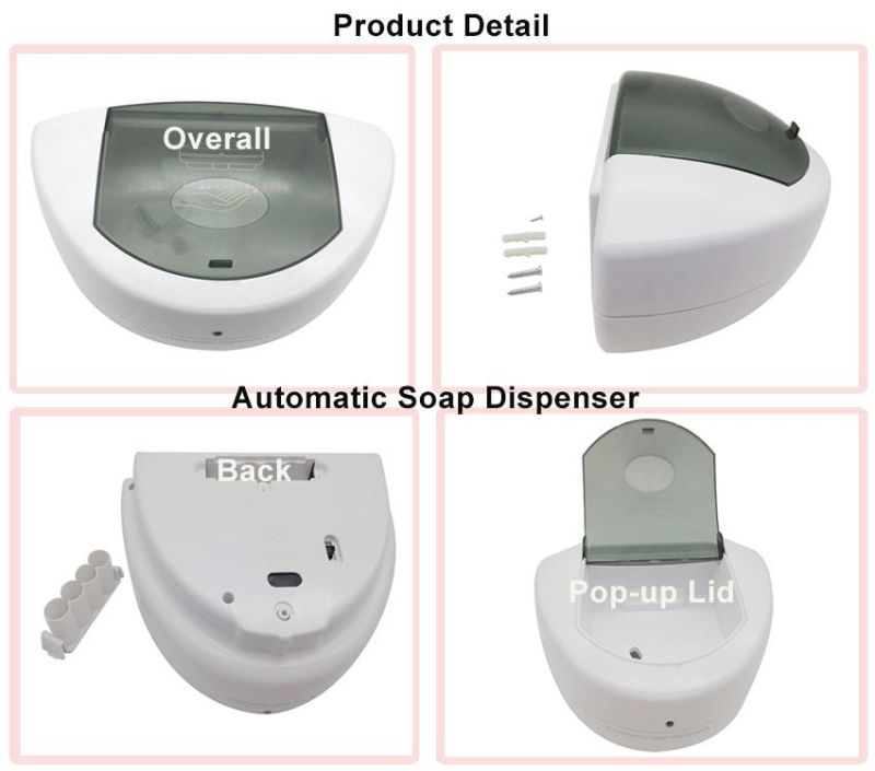 Wall Mounted Hotel Home Hands Free Foam Soap Dispenser