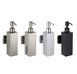 New Style Wall Mounted Hand Liquid Bathroom Shower Dispensers 304 Stainless Steel