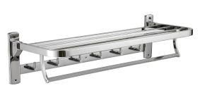 Design Stainless Steel Towel Rack Wall Mounted Bathroom Towel Rack