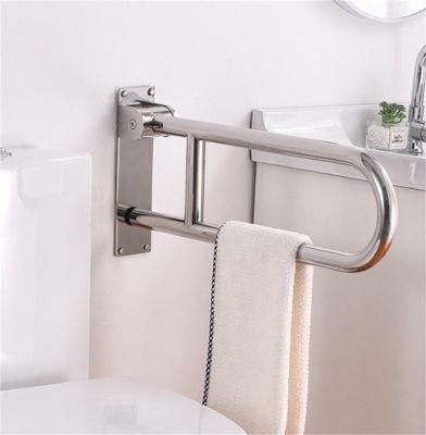 SUS 304 U Shaped Grab Bar for Toilet Bathroom