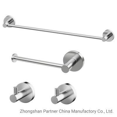 SUS304 Stainless Steel Bathroom Hardware Set 4-Piece